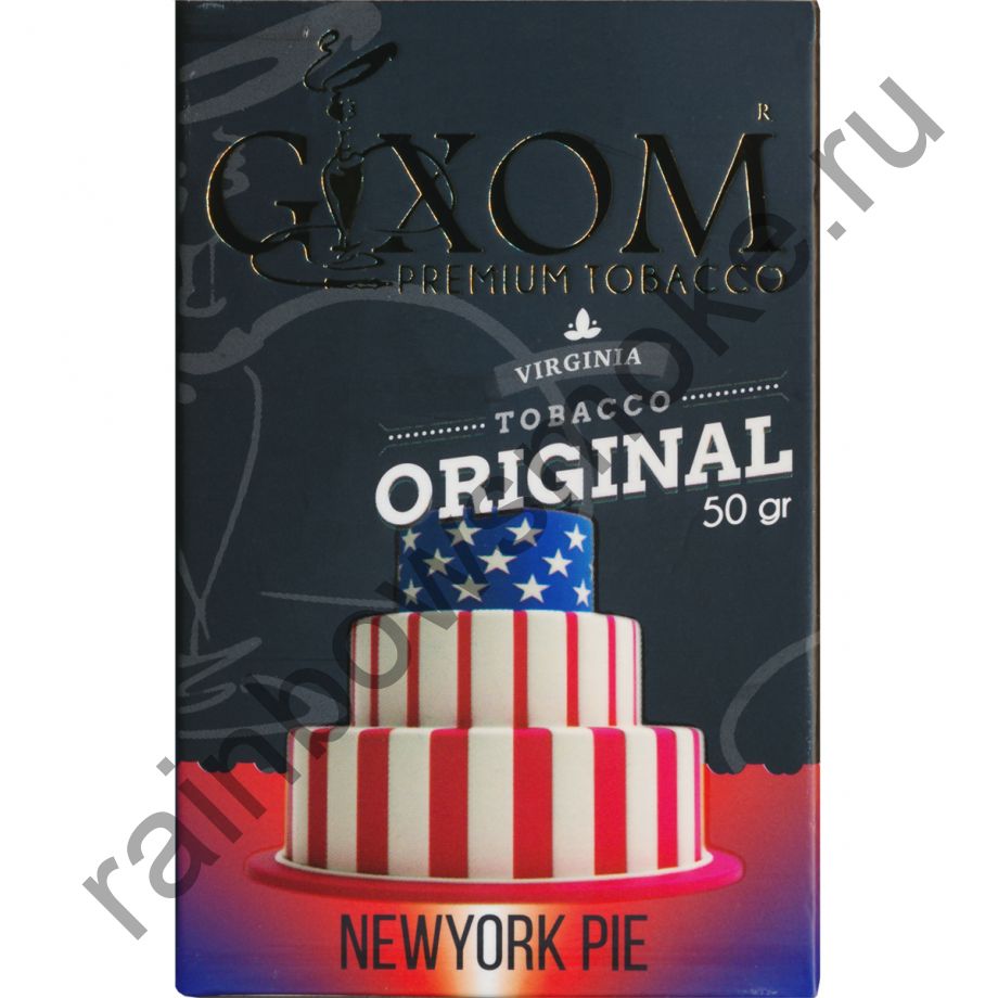 Gixom Original series 50 гр - New York Pie (Нью-Йоркский Пирог)