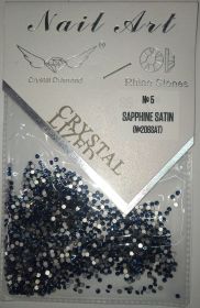 Стразы Nail Art SS5 Sapphine Satin 1440 шт (№206SAT)