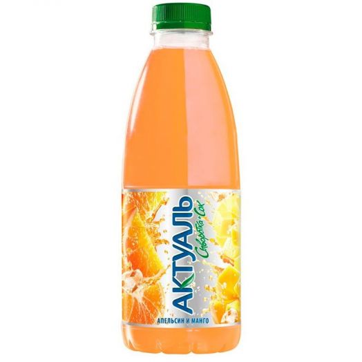 Напиток Актуаль на сыворотке апельсин/манго 930г Юнимилк