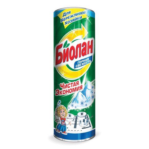 Чист.средство Биолан 400г Горная свежесть фн