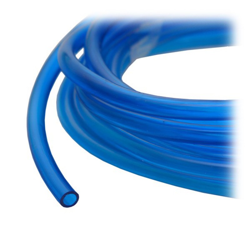 Шланг ПВХ, повышенной жесткости, 12*8 мм, бухта 50 метров, синий