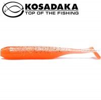 Мягкие приманки Kosadaka Kolbaso 100 мм / упаковка 4 шт / цвет: ORG