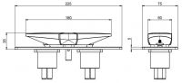 Fima - carlo frattini Eclipse смеситель для ванны/душа F3929X2 схема 1