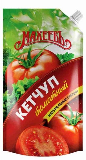Кетчуп МАХЕЕВЪ томатный д/п 300г