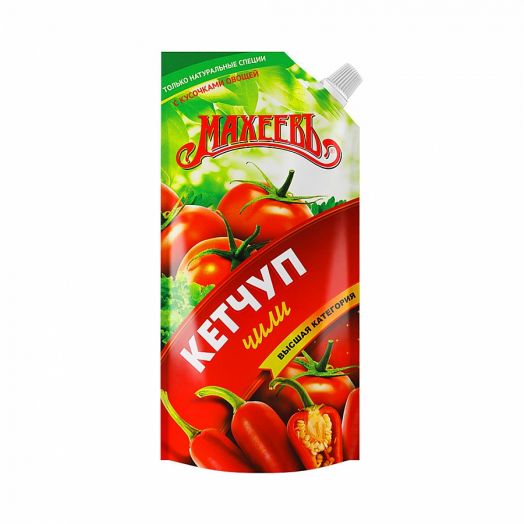 Кетчуп МАХЕЕВЪ чили д/п 300г