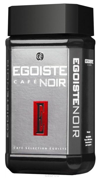 Кофе Egoiste Noir кристал ст/б 100г Германия