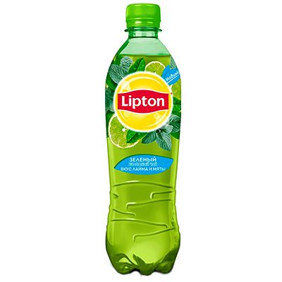 Чай Липтон 0,5л Зеленый пэт Пепси