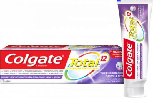 Зубная паста Colgate Total 12 Pro-Здоровье десен 75 мл