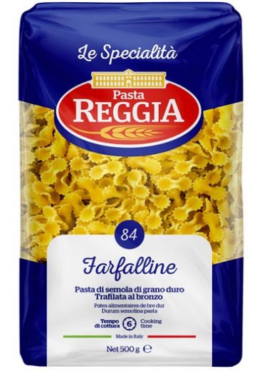 Паста Reggia La Specialita "Фарфаллине n. 84"