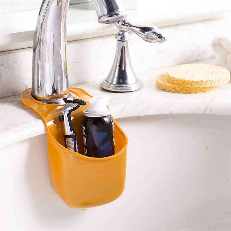 Подвесной Карман Для Раковины Silicone Sink Top Hanger, Цвет Оранжевый