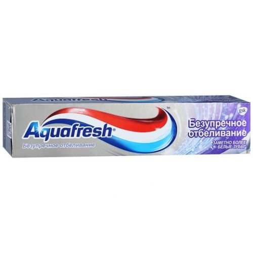 Diş Məcunu Aquafresh "Безупречное отбеливание",100мл (Ağartı)