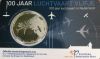 100 лет авиации 5 евро Нидерланды  2019