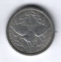 1 франк 1949 года Новая Каледония