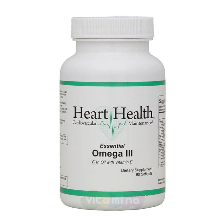 Heart Health Омега 3, 90 капс