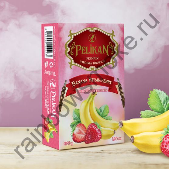 Pelikan 50 гр - Banana Strawberry (Банан с Клубникой)