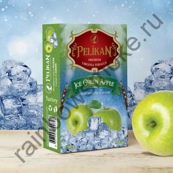 Pelikan 50 гр - Ice Green Apple (Ледяное Зеленое Яблоко)