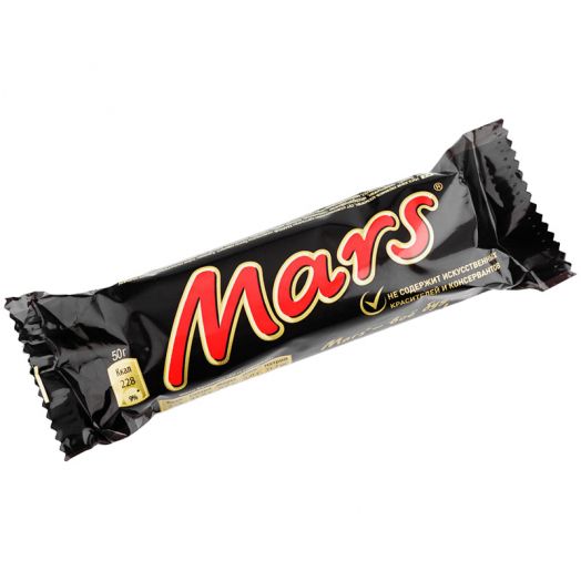 Батончик Марс молочный 50г