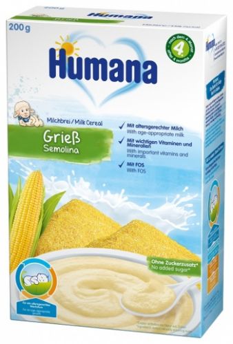 Kaşa südlü Humana Qarğıdalı , 200 gr