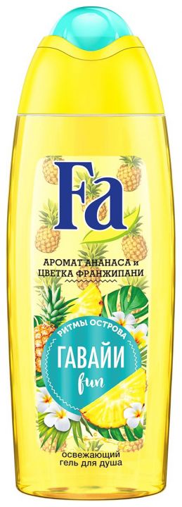 Гель д/душа Fa 250мл Ритмы Острова Гавайи Любовь