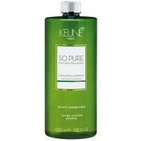 Keune So Pure Шампунь обновляющий Exfoliating Shampoo, 1000 мл.