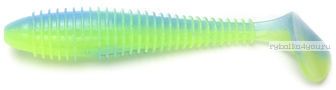 Приманка силиконовая Keitech Swing Impact Fat 2,8" 70 мм / упаковка 8 шт/ цвет:  PAL 03 Ice Chartreuse