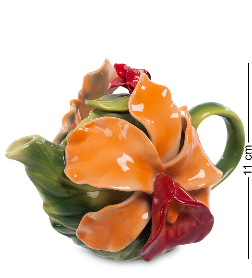 Заварочный чайник "Орхидея" 16х12х11 см (CMS-05/1)