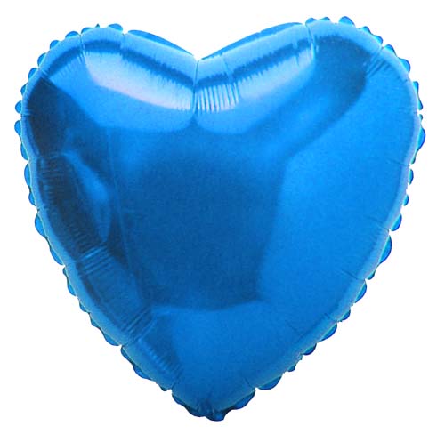 Сердце синие