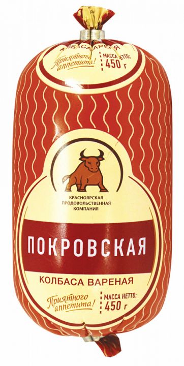 Колбаса Покровская вар. (полиамид) 450г СПК