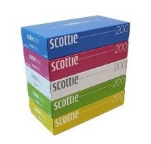 Двухслойные бумажные салфетки Scottie Flowerbox, 200 шт
