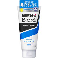 Пенка-скраб для очищения лица Men's Biore, 130 гр.