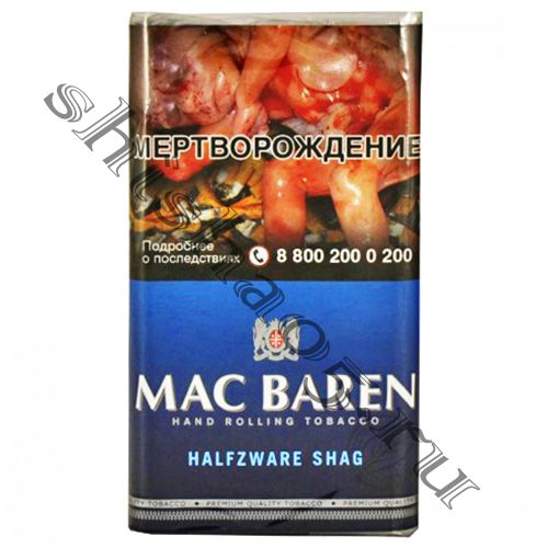 Сигаретный табак MAC BAREN - Halfzware Shag (40 гр)