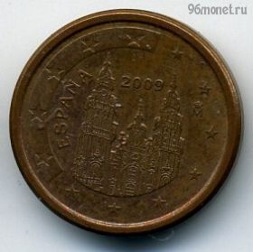 Испания 1 евроцент 2009