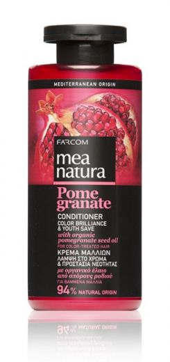 Mea Natura Pomegranate, Кондиционер для волос Сияние Цвета и Сохранение Молодости, 300 мл.
