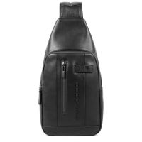 Рюкзак с одним плечевым ремнем Piquadro CA4536UB00/N кожаный черный