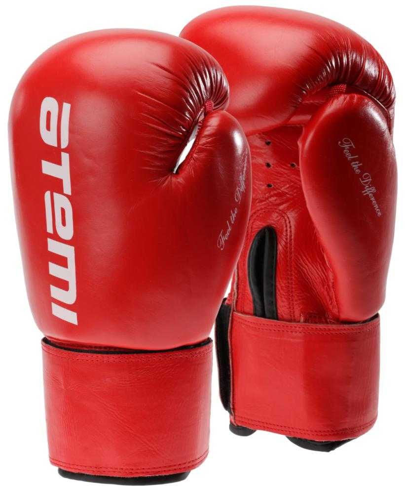Перчатки боксерские ATEMI красные LTB19009