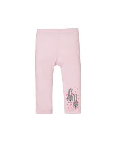 923.011.022 Светло-розовые штанишки с принтом заек от Голди