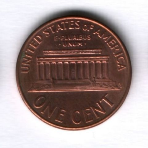 1 цент 2001 года D США UNC