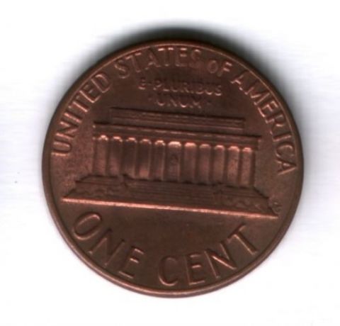 1 цент 1985 года D США UNC