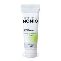Lion Профилактическая зубная паста для удаления неприятного запаха и предотвращения появления кариеса "Nonio", 130 г, Цитрус и Мята