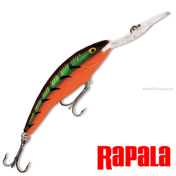 Воблер RapaIa Tail Dancer Deep TDD07 70 мм / 9 гр / Заглубление: 0 - 4,5 м / цвет: RDT