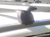 Багажник на крышу Haval H6 2014-..., Lux, крыловидные дуги на интегрированные рейлинги