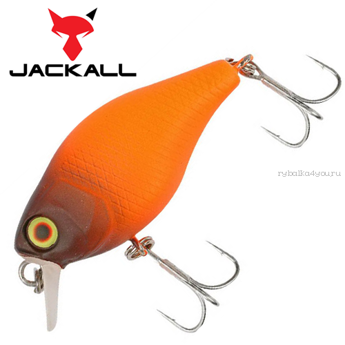 Воблер Jackall Chubby 38мм / 4,2 гр / Заглубление: 0,6 - 1 м / цвет: pallet orange