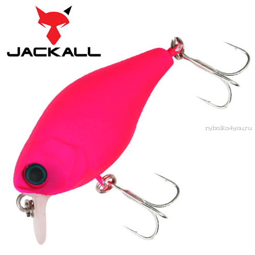 Воблер Jackall Chubby 38мм / 4,2 гр / Заглубление: 0,6 - 1 м / цвет: pink