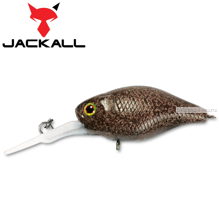 Воблер Jackall Diving Chubby 38F 38 мм / 4,3 гр / Заглубление: 1 - 1,5 м / цвет: tackey brown