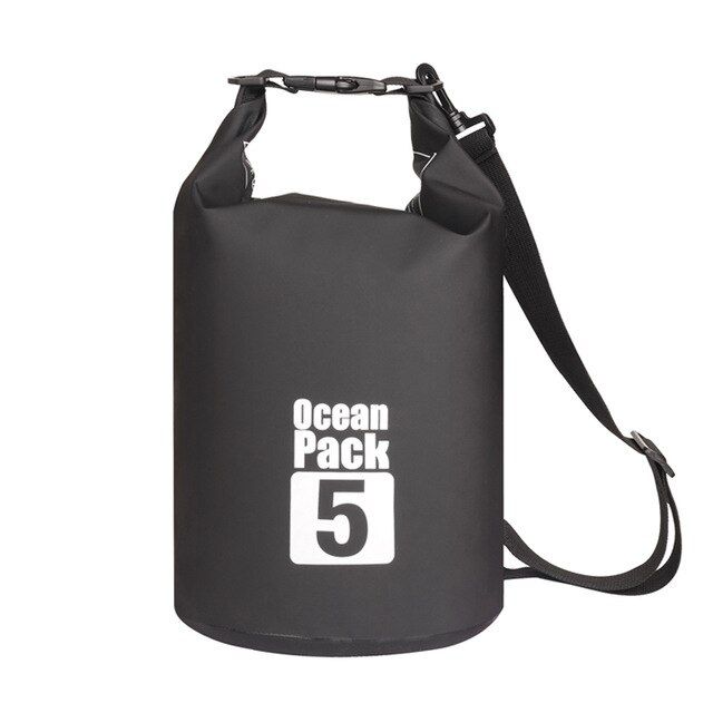 Водонепроницаемая Сумка-Мешок Ocean Pack, 5 L, Цвет Черный