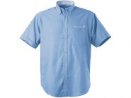 Рубашка «Aspen» мужская с коротким рукавом, голубой L, XL, 2XL (арт. 3178463)