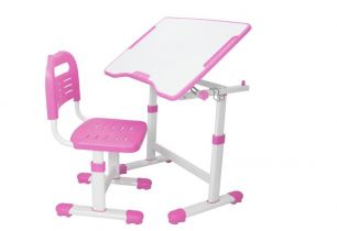 Комплект парта + стул трансформеры Sole II Pink