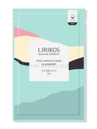 True Ampoule Mask Glasswort  от LIRIKOS - увлажняющая тканевая маска с сывороткой с экстрактом солероса (23 мл) от Лирикос