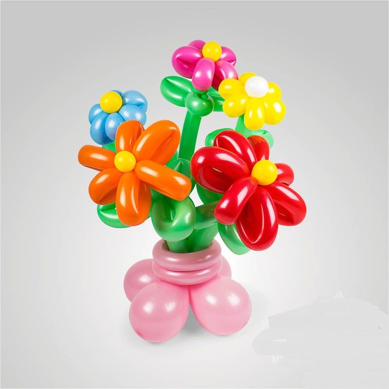 Букет цветов из шариков «Странность»