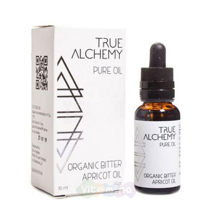 True Alchemy Органическое масло горького абрикоса Organic Bitter Apricot Oil, 30 мл